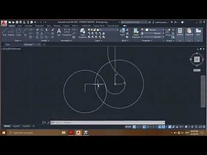 Crane hook 2D using Autocad