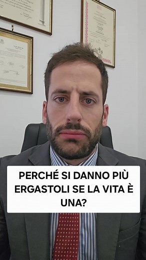 762K views · 3.3K reactions | Perché si danno più ERGASTOLI se la...