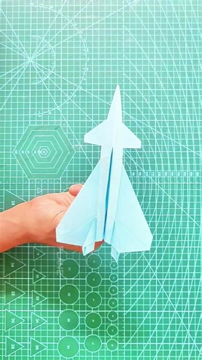 How to Make an Origami Fighter Jet