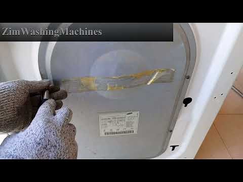 How To Remove/Replace Samsung Washer Drive Belt [Front Loader Washing Machine]