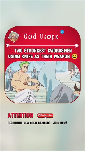 Sword ❌Knife ✅#onepiece