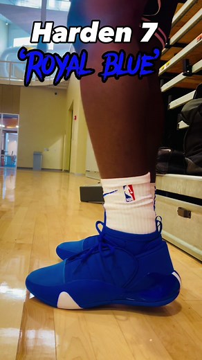 Harden Vol 7 ‘Royal Blue’ 🔵🔥😤 #harden7royalblue #harden7 #basketball #basketballshoes #addidas #jamesharden #fyp #hoopersofinstagram #hooper #dunk
