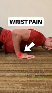 ⁉️ Wrist Pain? ➡️ Do THIS ✅ 😭 Many people complain of wrist pain during push-ups or other exercises where weight is on the hands 🎯 Here's my #1 favorite exercise to help improve your wrist mobility and help you get back to pain-free pushups and other weightbearing exercises! ✅ Hold for 2-5 sec each rep for 20 reps 🔹 You want to aim to feel a stretch in the palm side surface of the wrist, and NOT a lot of pinching pain or pressure on the back side of the wrist 🙏🏼 I hope that was helpful! ---