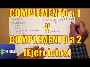 Ejercicios COMPLEMENTO a 1 y COMPLEMENTO a 2 - Electrónica Digital - Operaciones Binarias