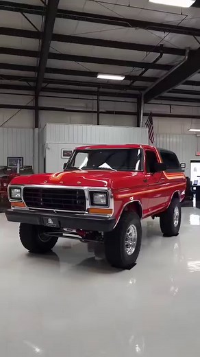 18K views · 271 reactions | Big Red 1979 Ford Bronco 4x4 Custom ❤️ #ford #bronco #fordbronco #rad #4x4 #custom #classictruck #trucks #1979 #americanmuscle #musclecar #v8 #asmr #classiccar #lifted #custombronco | MS Classic Cars | Facebook