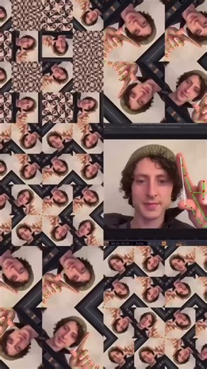 TouchDesigner on Instagram: "repost @blankensmithing Genuary Day 11 Prompt: Quine (a form of code poetry, it’s a computer program that outputs exactly its own source code) Not really a Quine, but the input to this truchet pattern is a screen capture of the network that outputs the pattern. More of a recursive visualization, but still fun to experiment. Original song by music by Max Cooper, but I mangled it with the interaction. Created in #TouchDesigner. Hand tracking done with the MediaPipe plu
