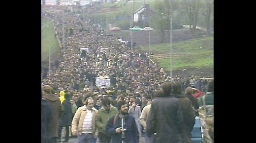 The funeral of Bobby Sands