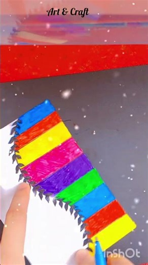 DIY || How to make a Christmas Card #viralvideoshort #cardcreations