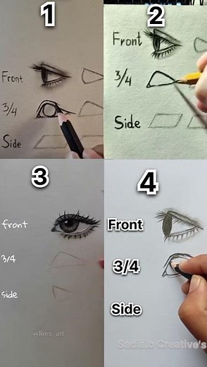 How To Draw REALISTIC Eyes (Tutorial)