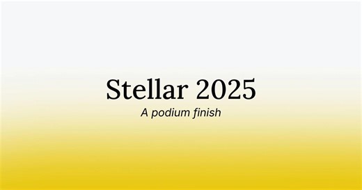 Stellar | Stellar 2025: A Podium Finish