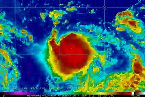 3.9K views · 61 reactions | BAGYONG #KikoPH UPDATE WEATHER REPORT | Makita sa latest satellite animation sa Bagyong Kiko ang paglihok sa direksyon pa WEST SOUTH WEST direction. Sa pagkakarun naa pa ang kakusog sa Bagyong KIKO (as per JMA) na niini nga moabot sa 175 kph og may pagbugsong moabot sa 250 kph. Magpabilin nga usa ka SUPER TYPHOON sa JTWC tungod megamit sila og 1 min.sustained winds. | via PWS #TagaOrmocDaily | Taga Ormoc Daily | Facebook