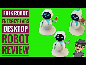 Eilik Robot By Energize Lab Your Desktop Companion Robot like a cartoon on your desktop Review