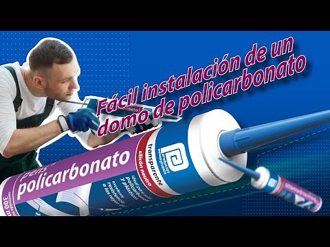 Fácil instalación de un domo de policarbonato