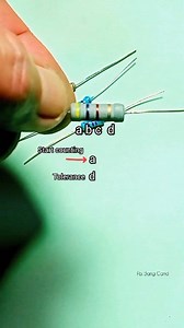 66K views · 728 reactions | Basic knowledge of our direction to start reading the color bands on resistors. #resistores #resistance #fbpro #reels | Bang Cand | Facebook