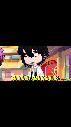 The Rich Man Should Take Some Notes From Him | Gacha Life Reacts To