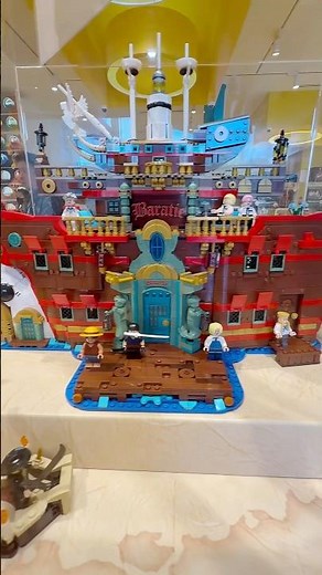 Lego One Piece The Baratie Floating Restaurant Set Showcase!! #shorts #onepiece #lego
