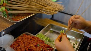Chengdu gourmet hot pot making video
