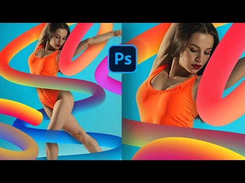 How To Intertwine Blend Effect In Photoshop And Illustrator