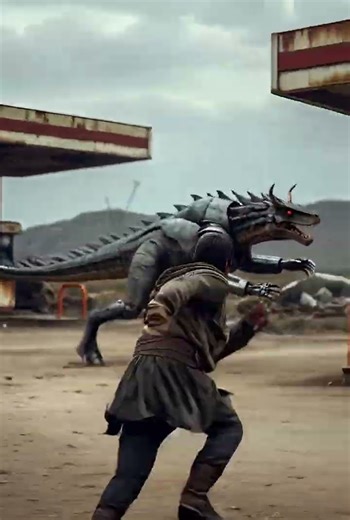 Fallout let me help you #fallout #deathclaw #apocalypse #ai #funny #cyborg #survivor