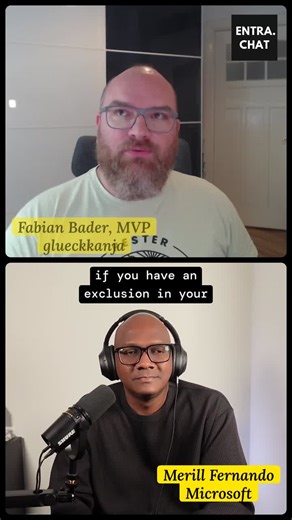 How to exclude apps from All Apps policy in Entra Chat | Merill Fernando posted on the topic | LinkedIn