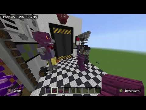 Withered Bonnie statue tutorial | FNAF 2 | Minecraft | RedBuilds