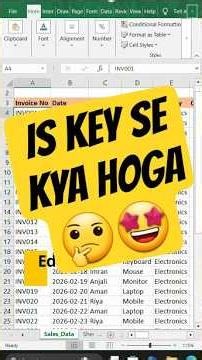 Double Click? Purani Baat! 😎 #excel #skills #tutorial #shorts