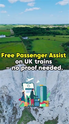 Passenger Assist is free — and easier than you think. #UKLife #TrainSupport #TravelTips