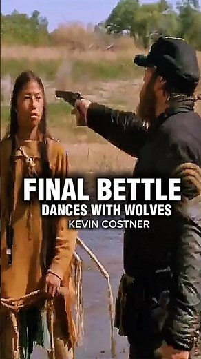 KEVIN COSTNER FINAL SCENE DANCES WITH WOLVES #americanhistory #kevincostner #movie