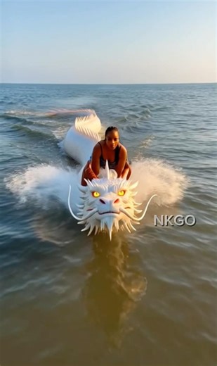 deep into the ocean,a place no human had ever seen #africa #ai #fypシ #everyonefollowers #dragon