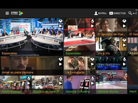 Atresmedia Player, an app to watch Antena 3 series online 📺