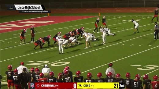 Football Recap: Cisco's Victory on Friday Extends Winning Streak to 12   How To Watch