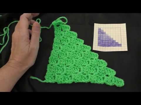 How to Crochet the Corner-to-Corner Stitch (Right Handed)