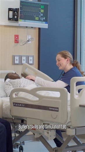 Butler University on Instagram: "With Butler’s state-of-the-art simulation lab, nursing students sharpen their skills in a space designed to mirror a real hospital environment. Take a tour of where hands-on learning comes to life. 🩺"