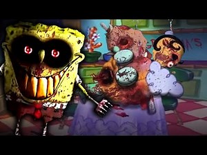 SCARIEST SPONGEBOB HORROR ANIMATION PARODY GIVES YOU ANXIETY! SLENDYBOB SCAREPOOP - LUIGIKID REACTS
