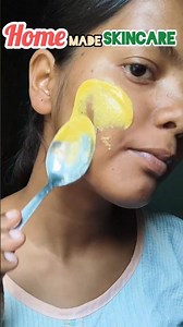 Turmeric, Gram Flour, Yogurt!#BesanFacePack#HaldiMask #viral #skincare #beauty
