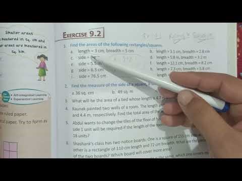 Perimeter and Area Class 5 | Chapter 9 Perimeter And Area Class 5 Maths Xpress Ex 9.2 |hps