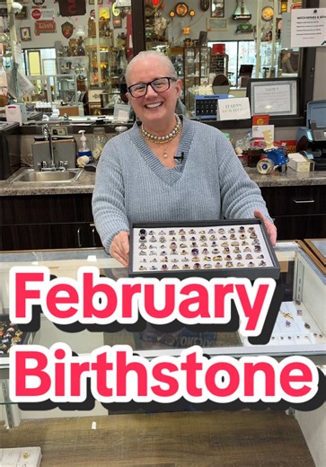 American Antiques & Jewelry (@american.antiques)’s video of february birthstone