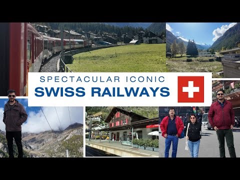 4K Zurich - Zermatt , Superfast Train Journey | Switzerland Railway|