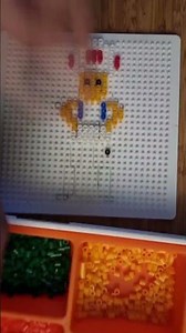 DIY Bead Art: Crafting Nintendo's Toad | Iconic Mushroom Character Tutorial