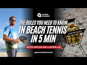 The rules you need to know in Beach tennis, in 5 minutes