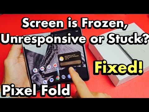 Pixel Fold: Screen is Frozen, Unresponsive or Stuck? Can't Restart? FIXED!