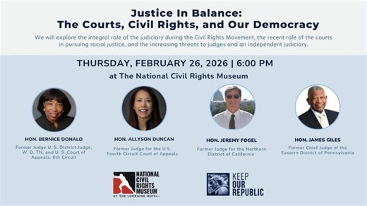 Justice In Balance: The Courts, Civil Rights, and Our Democracy | Keep Our Republic