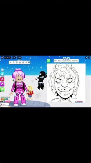 Roblox - Draw Me! #roblox #art #drawing #shorts #painting