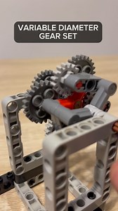 Variable Diameter Gear Set Mechanism #lego #technic #legotechnic #mechanism #mechanical #satisfying #satisfy #diyprojects #experiment #bricktechnology #brickexperiment #satisfyingvideos #mechanicalengineering #gears #gear #gearset #mechanisms | Bricks Master Builders