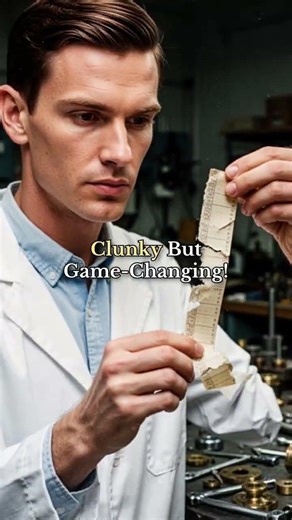 When data lived on paper tape!