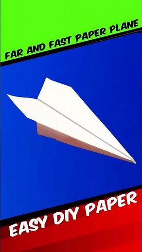 Review how to make a paper plane that flies far And Fast