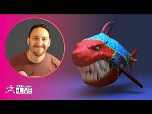 3D Model a Finding Nemo Bruce -like Shark With Me ! - Michael Pavlovich