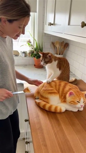 My Cat Thought I Was Hurting Another Cat! 🐾🎂