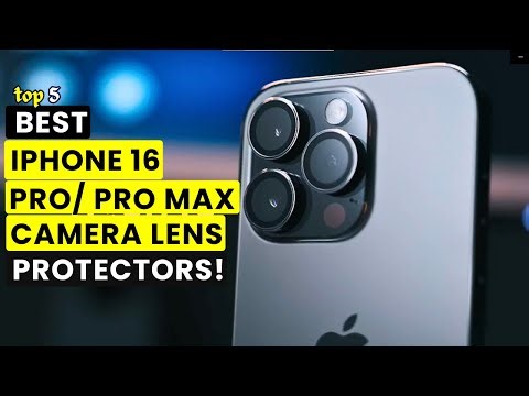Best iPhone 16 Pro/ Pro Max Camera Lens Protectors!🔥🔥✅