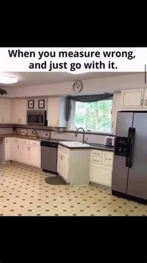 Kitchen planning fail: Always double check your measurements